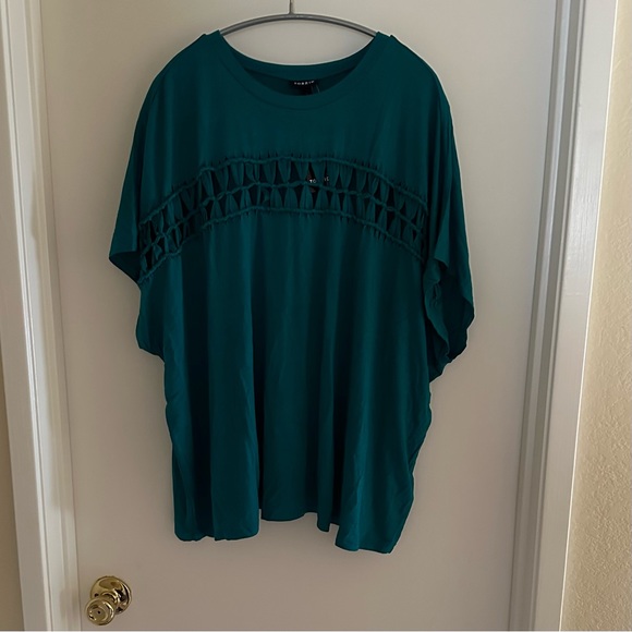 🆕NWT🔖Torrid Front Cut Out Jersey Top - 2x - Picture 5 of 7